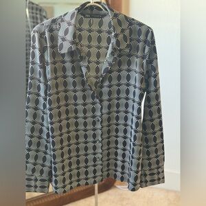 Zara Long Sleeve Button Down Shirt